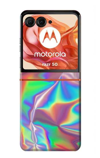 S3597 Holographic Photo Printed Case For Motorola Razr 70,60,50, Razr (2026, 2025, 2024)