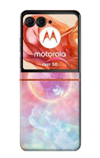 S3709 Pink Galaxy Case For Motorola Razr 70,60,50, Razr (2026, 2025, 2024)