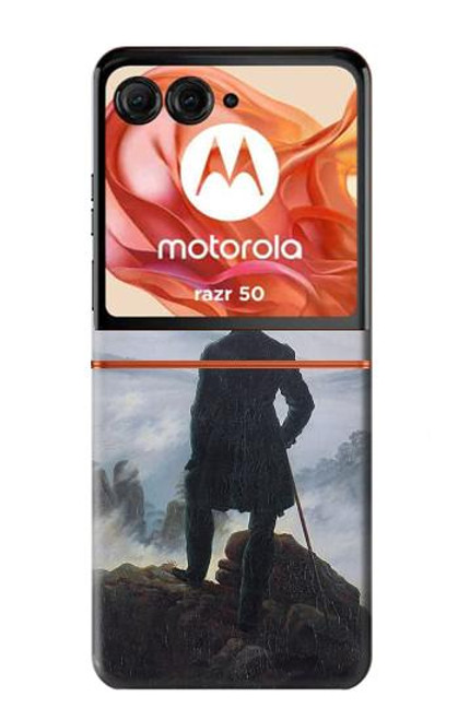 S3789 Wanderer above the Sea of Fog Case For Motorola razr 2024, Motorola razr 2024, Motorola Razr 50