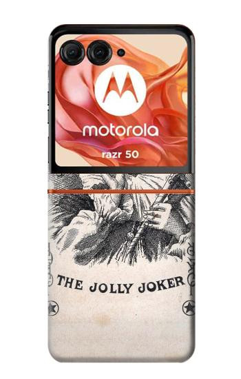 S3818 Vintage Playing Card Case For Motorola razr 2024, Motorola razr 2024, Motorola Razr 70,60,50, Razr (2026, 2025, 2024)