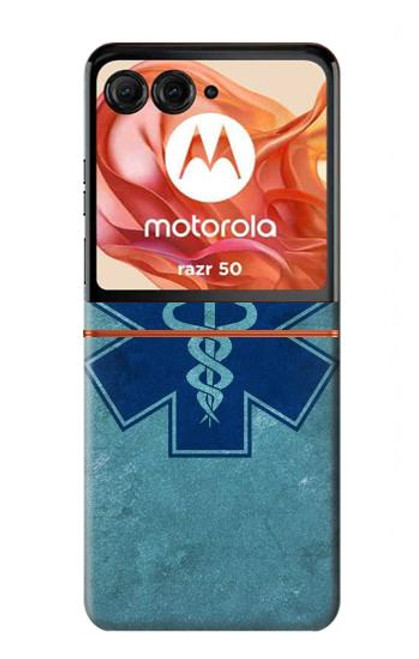 S3824 Caduceus Medical Symbol Case For Motorola razr 2024, Motorola razr 2024, Motorola Razr 50