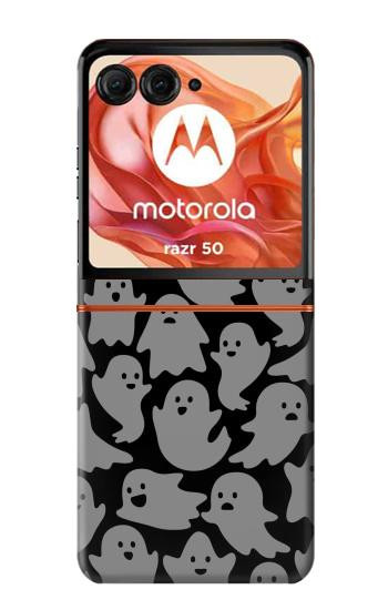 S3835 Cute Ghost Pattern Case For Motorola Razr 70,60,50, Razr (2026, 2025, 2024)