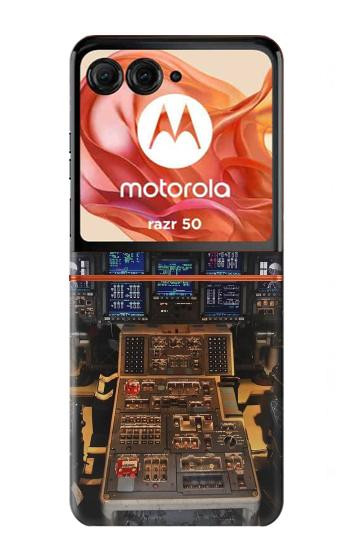 S3836 Airplane Cockpit Case For Motorola Razr 70,60,50, Razr (2026, 2025, 2024)