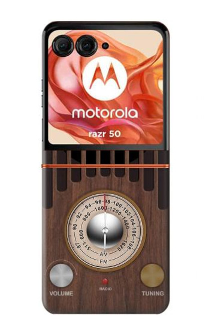 S3935 FM AM Radio Tuner Graphic Case For Motorola razr 2024, Motorola razr 2024, Motorola Razr 50