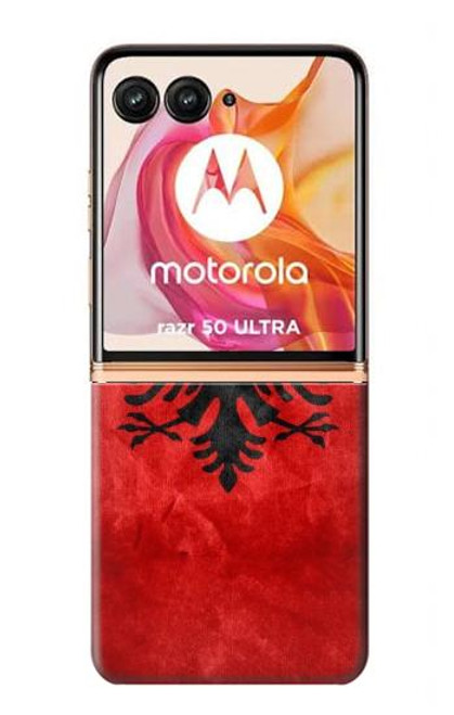 S2982 Albania Football Soccer Case For Motorola razr+ 2024, Motorola Razr 50 Ultra