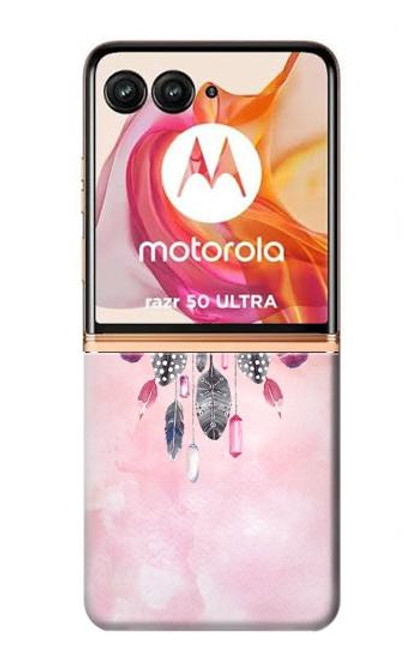 S3094 Dreamcatcher Watercolor Painting Case For Motorola razr+ 2024, Motorola Razr 50 Ultra