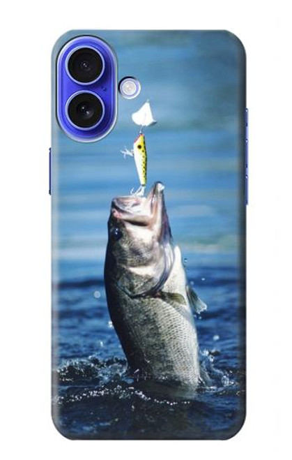 S1594 Bass Fishing Case For iPhone 16