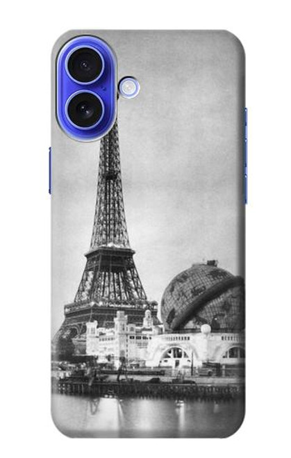 S2350 Old Paris Eiffel Tower Case For iPhone 16