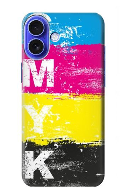 S3930 Cyan Magenta Yellow Key Case For iPhone 16