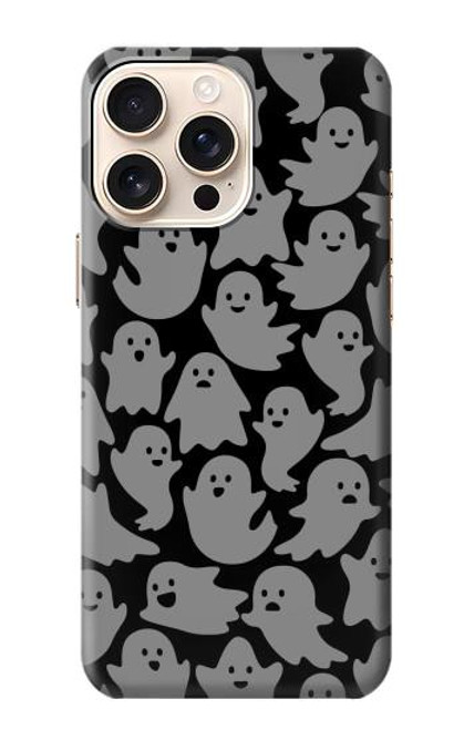 S3835 Cute Ghost Pattern Case For iPhone 16 pro