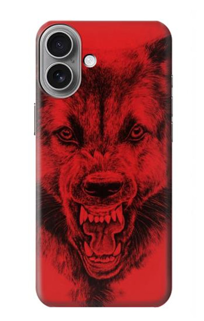 S1090 Red Wolf Case For iPhone 16 plus
