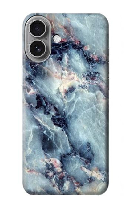 S2689 Blue Marble Texture Graphic Printed Case For iPhone 16 plus