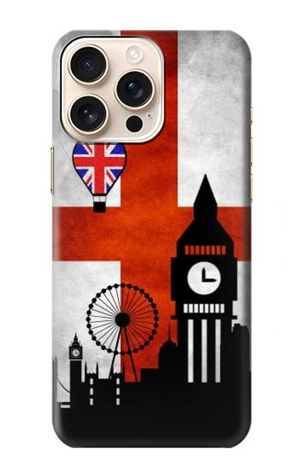 S2979 England Football Soccer Case For iPhone 16 pro max