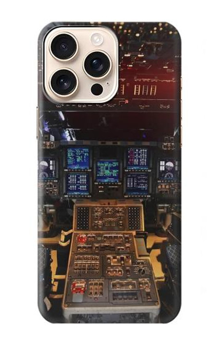 S3836 Airplane Cockpit Case For iPhone 16 pro max