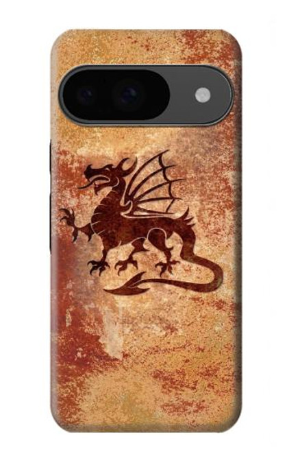 S2485 Dragon Metal Texture Graphic Printed Case For Google Pixel 9