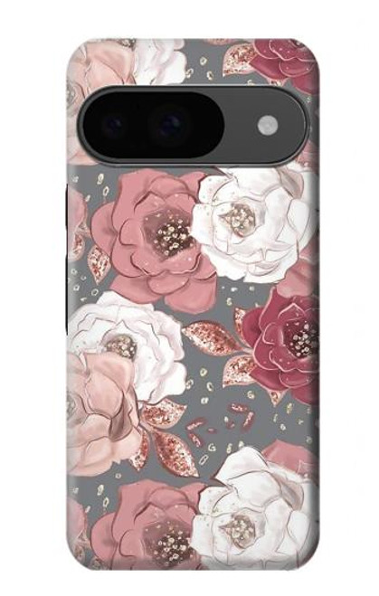 S3716 Rose Floral Pattern Case For Google Pixel 9