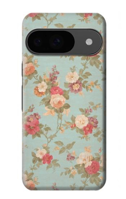 S3910 Vintage Rose Case For Google Pixel 9