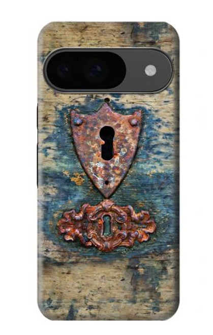 S3955 Vintage Keyhole Weather Door Case For Google Pixel 9