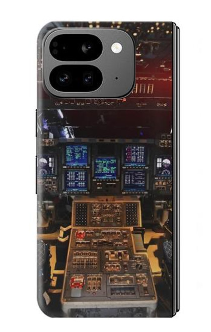 S3836 Airplane Cockpit Case For Google Pixel 9 Pro Fold