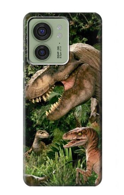 S1452 Trex Raptor Dinosaur Case For Motorola Edge (2023), Edge 40
