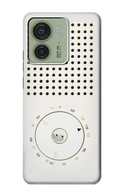 S1857 Retro Transistor Radio Case For Motorola Edge (2023), Edge 40