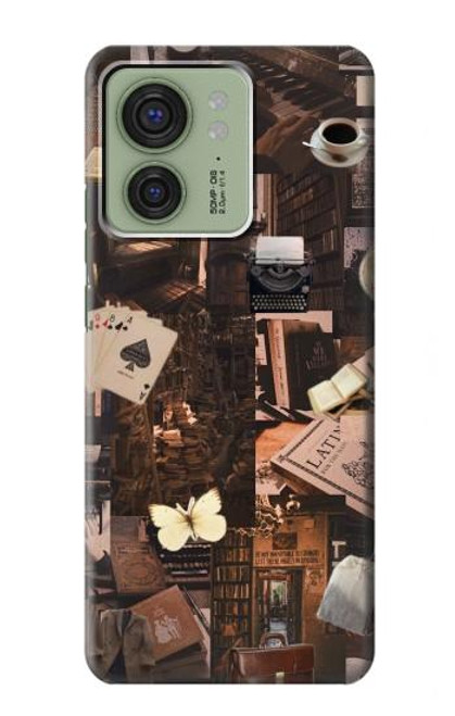 S3877 Dark Academia Case For Motorola Edge (2023), Edge 40