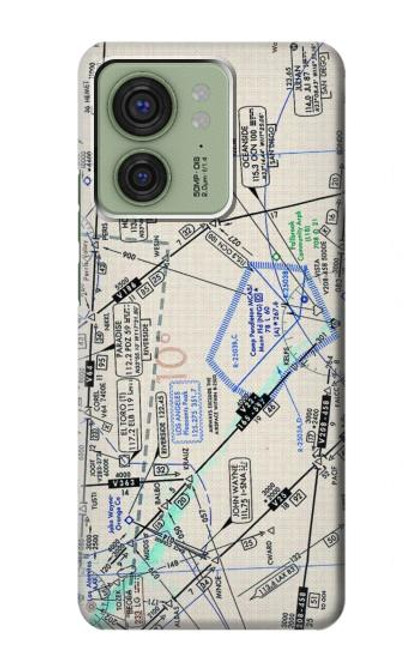 S3882 Flying Enroute Chart Case For Motorola Edge (2023), Edge 40
