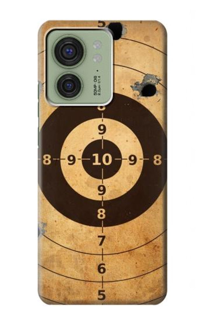 S3894 Paper Gun Shooting Target Case For Motorola Edge (2023), Edge 40