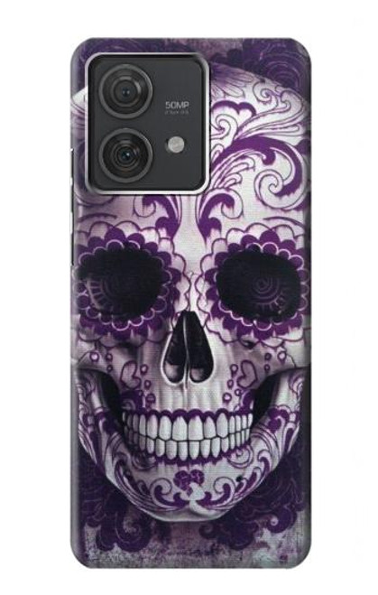 S3582 Purple Sugar Skull Case For Motorola Edge 40 Neo
