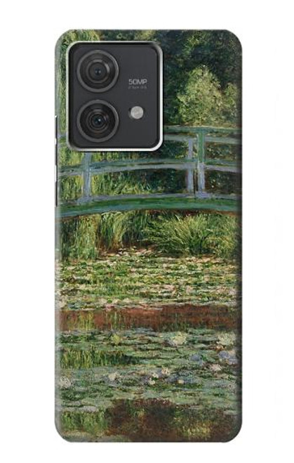 S3674 Claude Monet Footbridge and Water Lily Pool Case For Motorola Edge 40 Neo