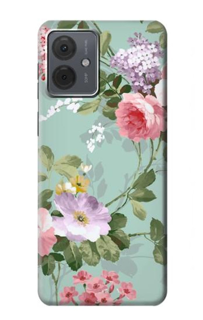 S2178 Flower Floral Art Painting Case For Motorola Moto G14