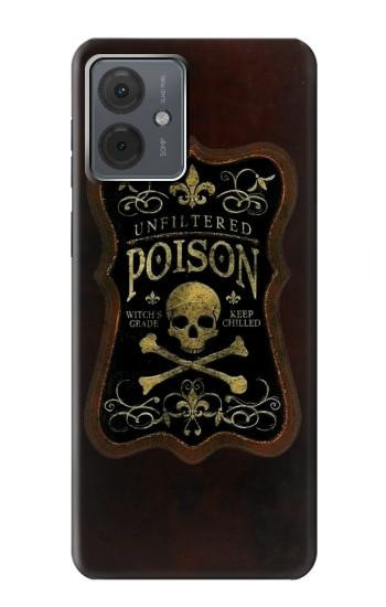 S2649 Unfiltered Poison Vintage Glass Bottle Case For Motorola Moto G14