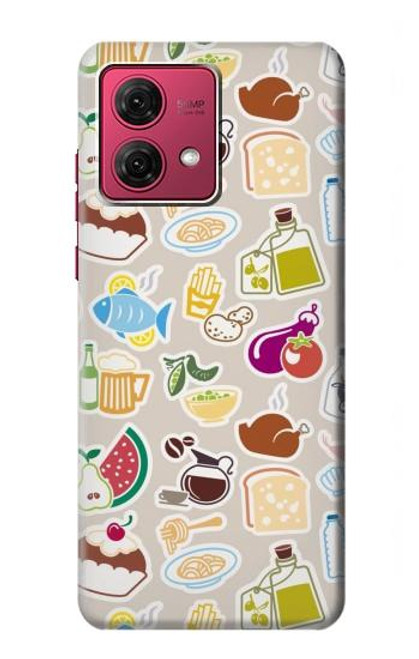 S2321 Food and Drink Seamless Case For Motorola Moto G84