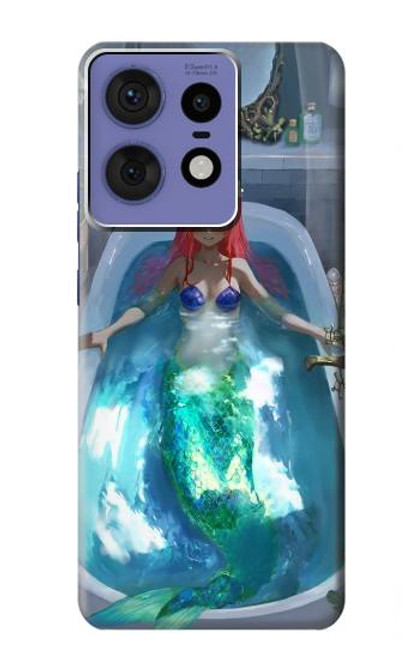 S3912 Cute Little Mermaid Aqua Spa Case For Motorola Edge 50 Pro