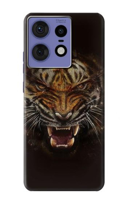 S0575 Tiger Face Case For Motorola Edge 50 Fusion