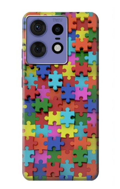 S0816 Puzzle Case For Motorola Edge 50 Fusion