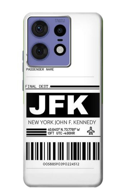 S3664 Airline Travel Luggage Label Case For Motorola Edge 50 Fusion
