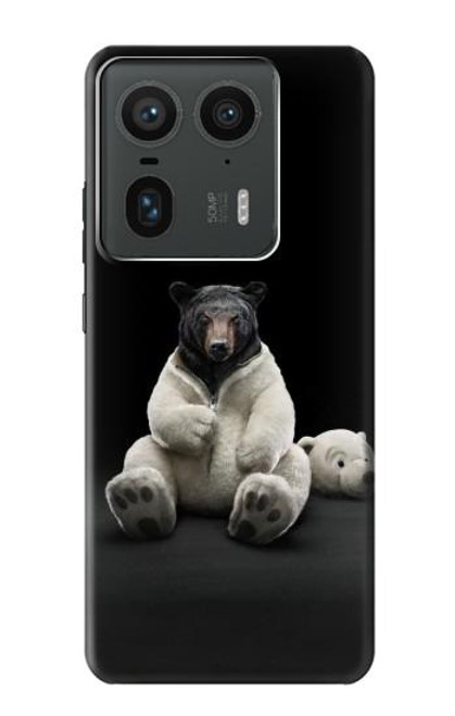 S0878 Black Bear Case For Motorola Edge 50 Ultra