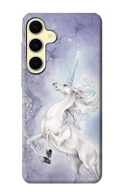 S1134 White Horse Unicorn Case For Samsung Galaxy S24 FE