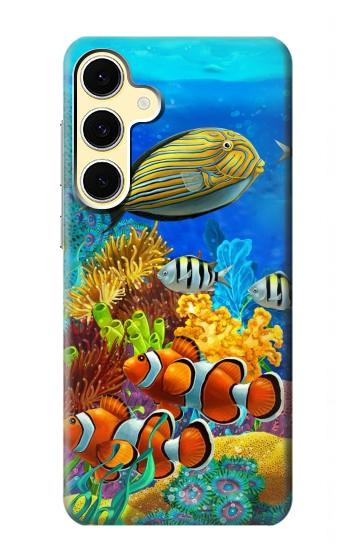 S2568 Sea Seabed Fish Corals Underwater Ocean Case For Samsung Galaxy S24 FE