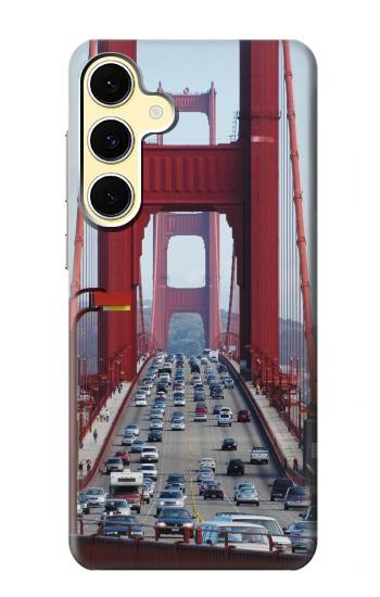 S2637 Golden Gate Bridge Case For Samsung Galaxy S24 FE