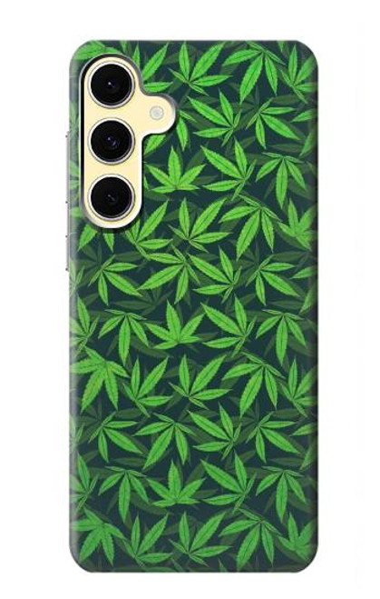 S2666 Marijuana Pattern Case For Samsung Galaxy S24 FE
