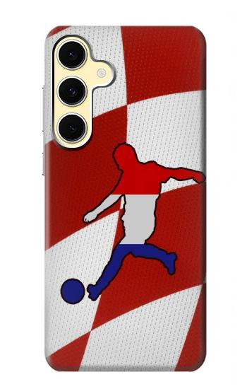 S2993 Croatia Football Soccer Case For Samsung Galaxy S24 FE