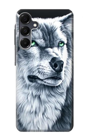 S0123 Grim White Wolf Case For Samsung Galaxy A16 5G