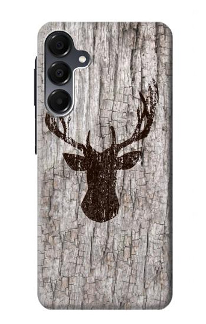 S2505 Reindeer Head Old Wood Texture Graphic Case For Samsung Galaxy A16 5G