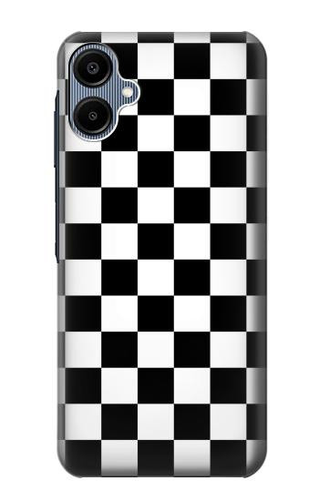 S1611 Black and White Check Chess Board Case For Samsung Galaxy A06