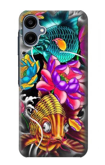 S1630 Fish Japanese Oriental Tattoo Case For Samsung Galaxy A06