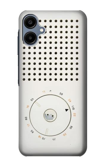 S1857 Retro Transistor Radio Case For Samsung Galaxy A06