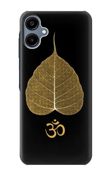 S2331 Gold Leaf Buddhist Om Symbol Case For Samsung Galaxy A06
