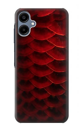 S2879 Red Arowana Fish Scale Case For Samsung Galaxy A06